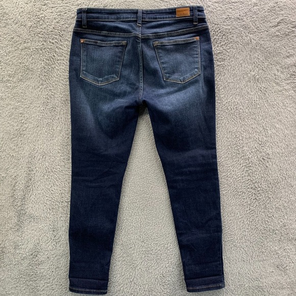 JUDY BLUE Jeans Womens Size 15 Skinny Fit Blue 34x29 - Picture 2 of 12